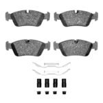 Dynamic Friction 1992-2008 BMW 323ci Front Active Performance Pads and Hardware Kit