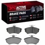 Dynamic Friction 1984-2023 Audi 4000 Quattro Front Active Performance Pads - Low Metallic - Image 4