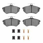 Dynamic Friction 1984-2002 Audi Coupe Front Active Performance Pads and Hardware Kit