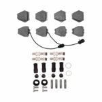 Dynamic Friction 2000-2003 Audi A8 Front Active Performance Pads and Hardware Kit
