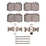 Dynamic Friction 2002-2006 Mercedes-Benz E350 Front Active Performance Pads and Hardware Kit