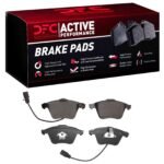 Dynamic Friction 2000-2011 Audi A4 (USA/Canada) Front Active Performance Pads - Low Metallic - Image 3