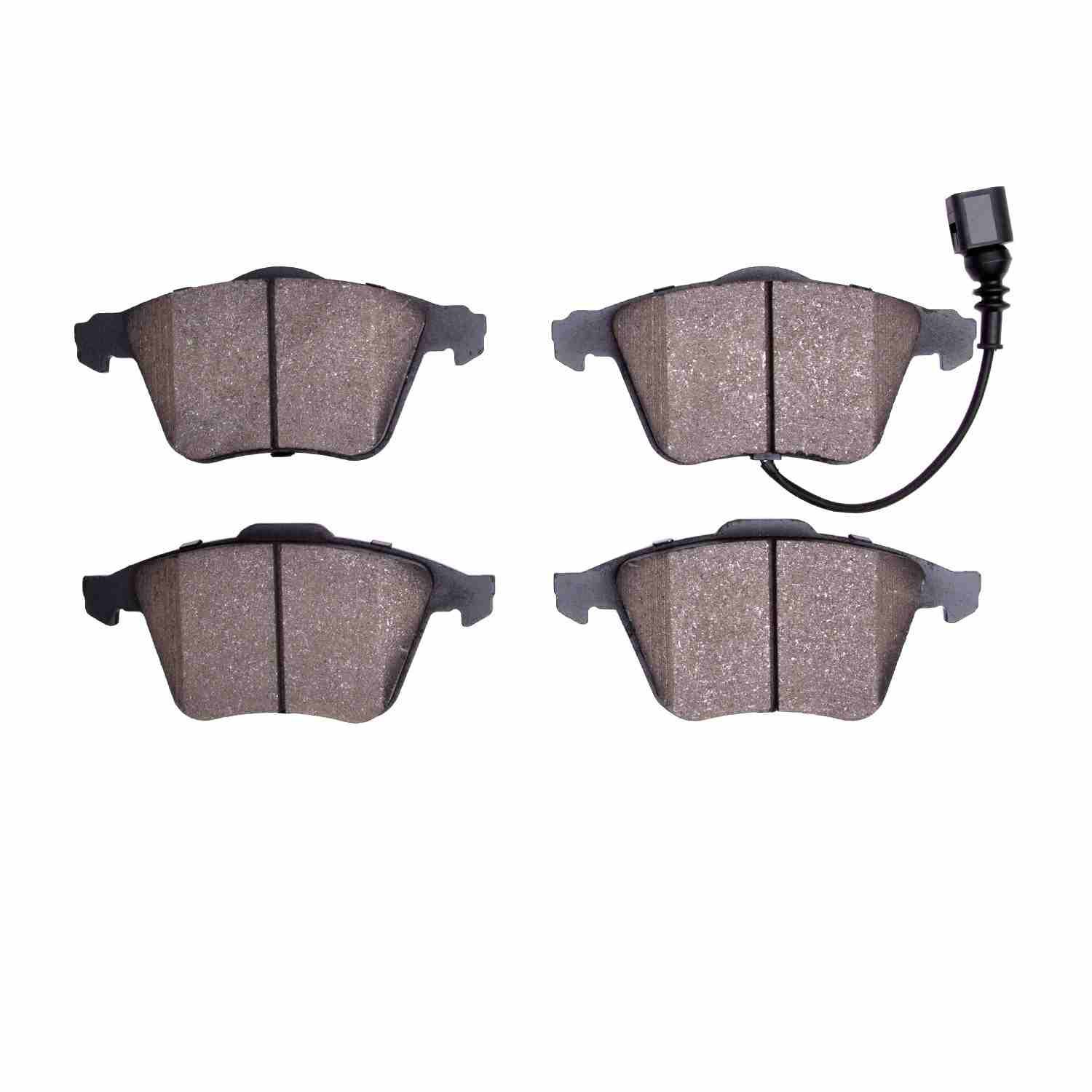 DF_1115091530_Fro.jpg Dynamic Friction 2006-2011 Volkswagen Passat/Golf R/R32/Passat CC/CC/Golf Front Active Perf Pads - Low Metallic - Image 1