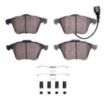Dynamic Friction 2006-2011 Volkswagen Golf R Front Active Perf Pads & Hardware Kit