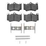 Dynamic Friction 1999-2012 Porsche 911 Front Active Performance Pads and Hardware Kit