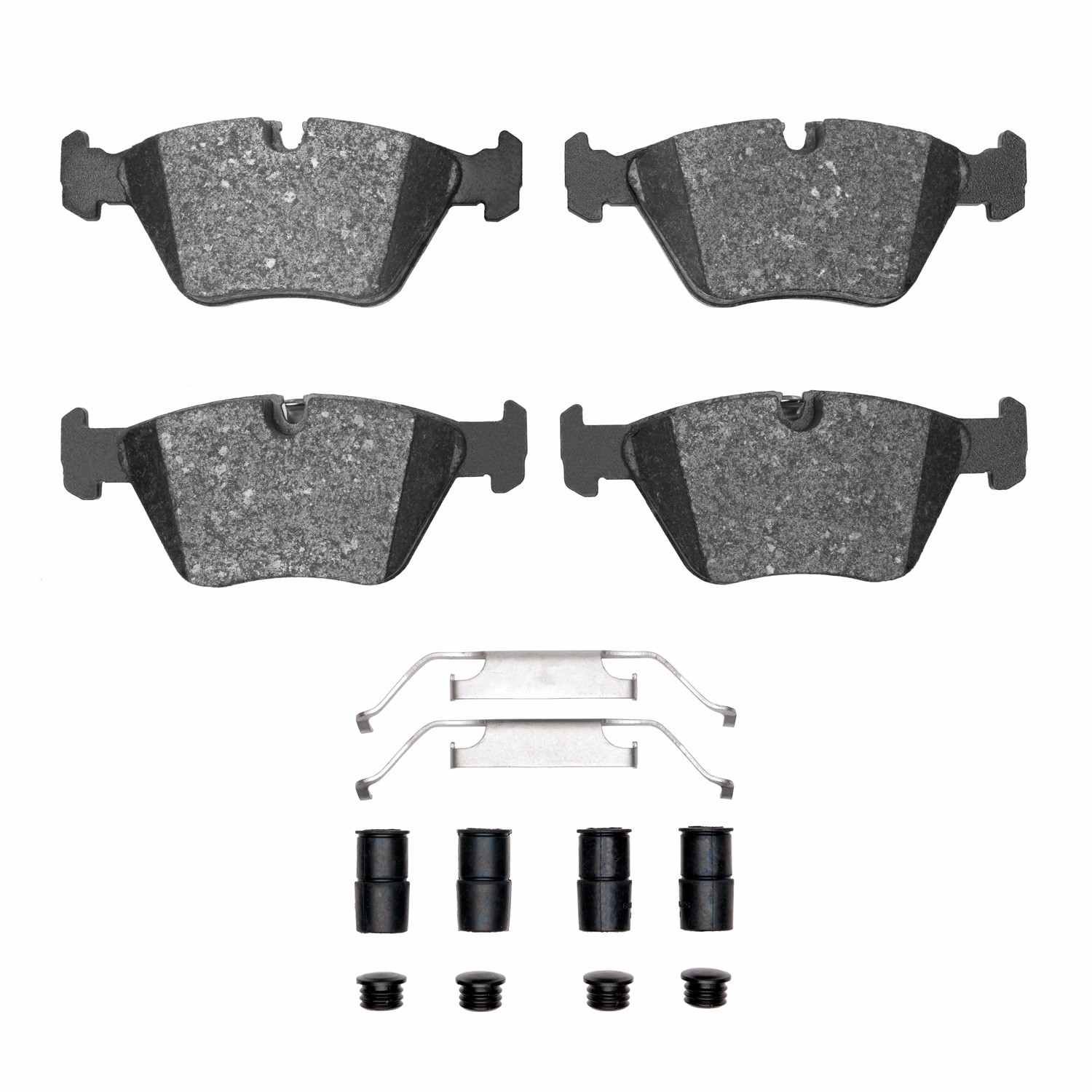 DF_1115094601_Fro.jpg Dynamic Friction 2001-2010 BMW Z4 Front Active Performance Pads and Hardware Kit - Image 1
