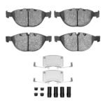 Dynamic Friction 2004-2012 BMW M6 Front Active Performance Pads and Hardware Kit
