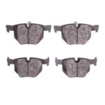 Dynamic Friction 2006-2015 BMW 335xi Rear Active Performance Pads - Low Metallic