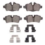 Dynamic Friction 2007-2015 MINI Cooper (Excl Clubman) Rear Active Performance Pads and Hardware Kit