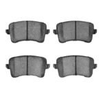 Dynamic Friction 2008-2017 Audi S4 Rear Active Performance Pads - Low Metallic
