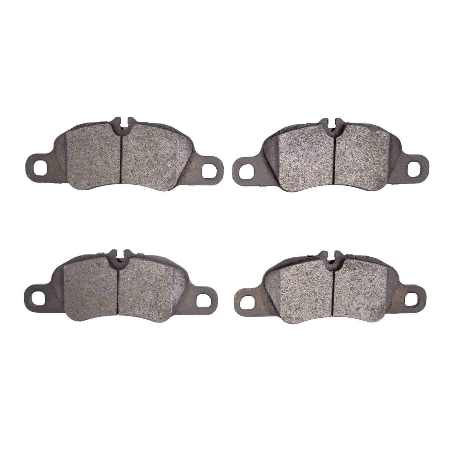 DF_1115138900_Fro.jpg Dynamic Friction 2009-2023 Porsche 911 Front Active Performance Pads - Low Metallic - Image 1
