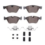 Dynamic Friction 2011-2016 BMW 528i Front Active Performance Pads and Hardware Kit