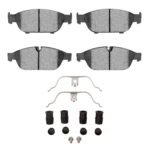 Dynamic Friction 2012-2018 Audi A7 Quattro Front Active Performance Pads and Hardware Kit