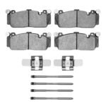 Dynamic Friction 2012-2021 BMW M5 Front Active Performance Pads and Hardware Kit