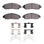 Dynamic Friction 2017-2020 Acura MDX Front Active Performance Pads and Hardware Kit