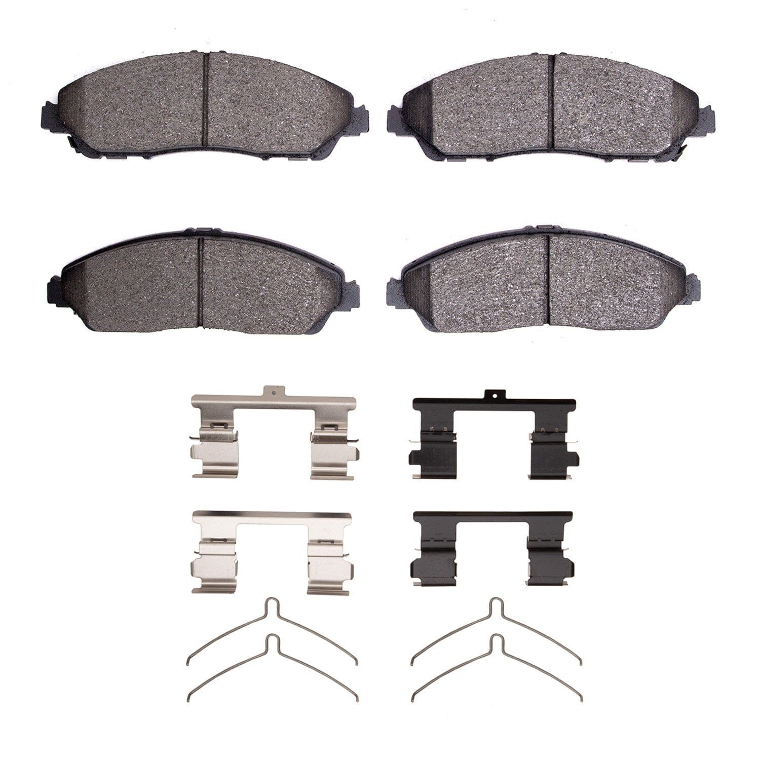 DF_1115172302_Fro.jpg Dynamic Friction 2017-2020 Acura MDX Front Active Performance Pads and Hardware Kit - Image 1