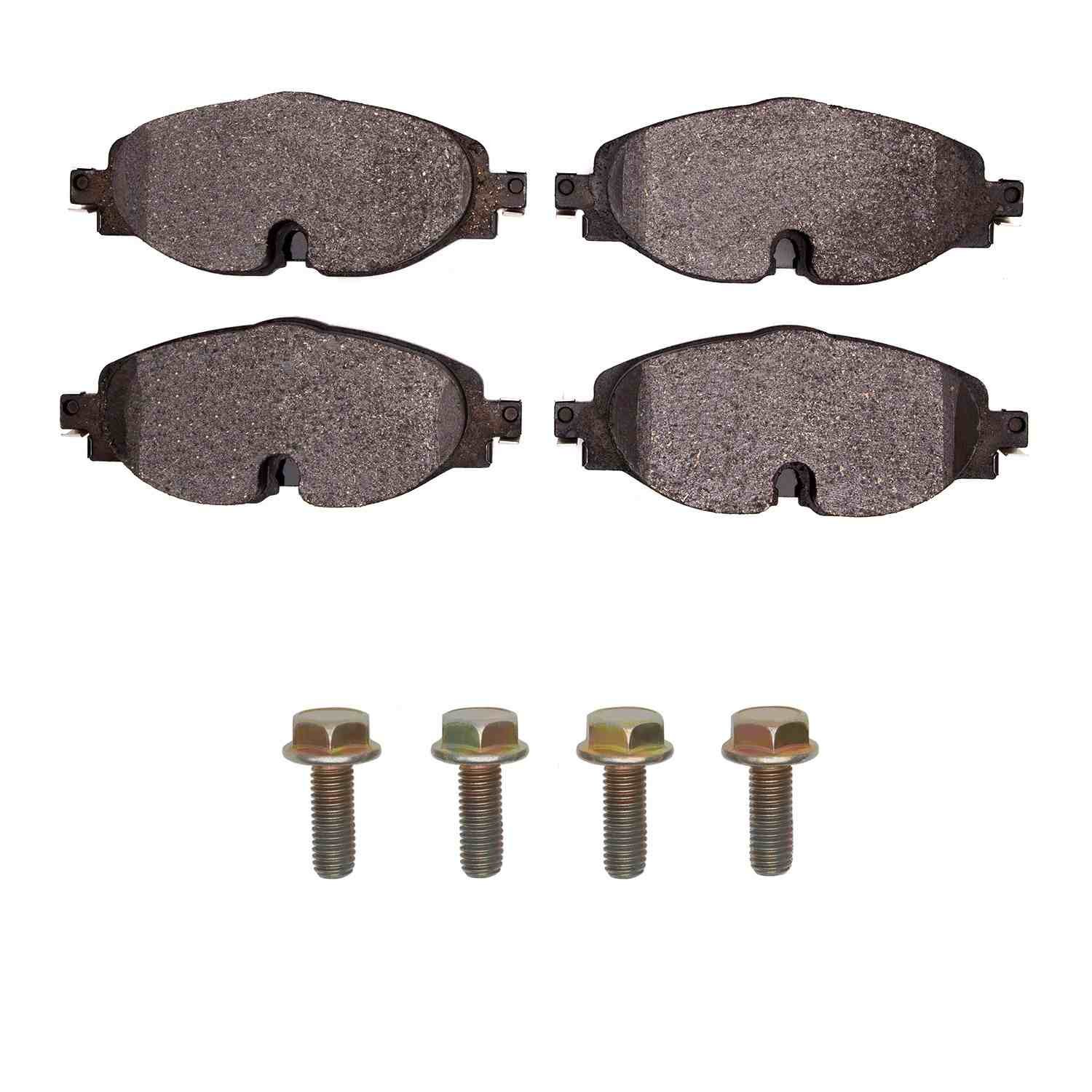 DF_1115176001_Fro.jpg Dynamic Friction 2015-2025 Audi Q2 (Mexico) Front Active Performance Pads and Hardware Kit - Image 1