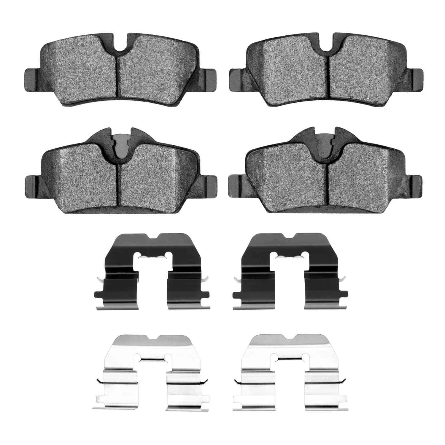DF_1115180001_Fro.jpg Dynamic Friction 2014-2024 MINI Cooper (Excl Clubman) Rear Active Performance Pads and Hardware Kit - Image 1