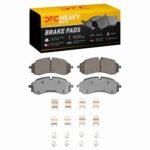 Dynamic Friction 2021-2025 Ford Transit-250 Front Heavy Duty Pads and Hardware Kit