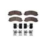 Dynamic Friction 2021-2025 Ford F-150 RWD Front Heavy Duty Pads and Hardware Kit