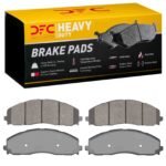 Dynamic Friction 2023-2025 Ford F-350 Super Duty 4WD Front Heavy Duty Pads - Semi Metallic - Image 4