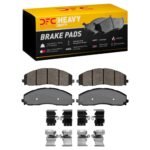 Dynamic Friction 2023-2025 Ford F-350 Super Duty 2WD Front Heavy Duty Pads and Hardware Kit