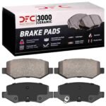 Dynamic Friction 2022-2025 Chevrolet Groove (Mexico) Rear 3000 Ceramic Brake Pads - Image 4