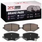 Dynamic Friction 2022-2024 Chevrolet Groove (Mexico) Front 3000 Ceramic Brake Pads - Image 4