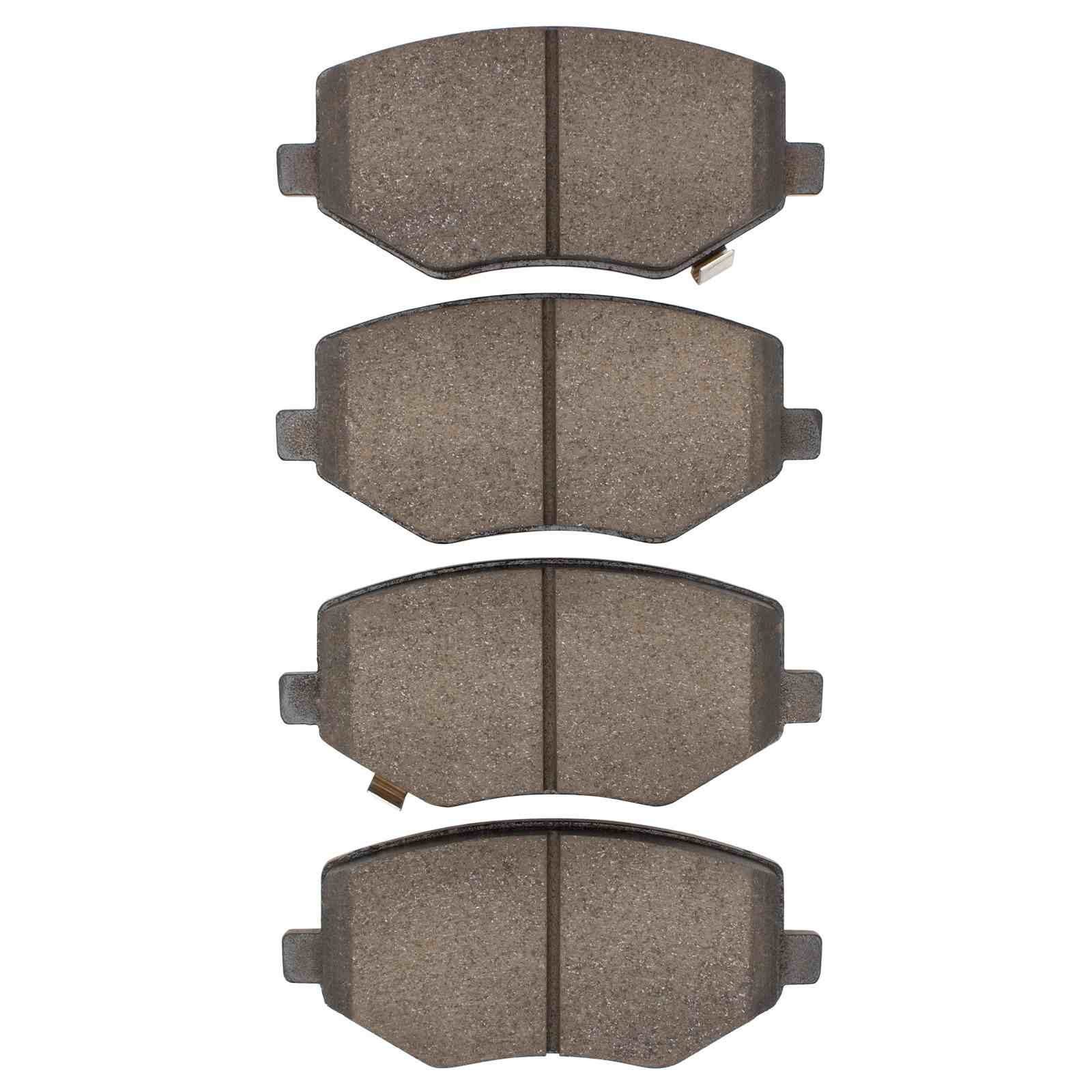 DF_1310226600_Fro.jpg Dynamic Friction 2022-2024 Chevrolet Groove (Mexico) Front 3000 Ceramic Brake Pads - Image 1