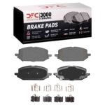 Dynamic Friction 2021-2022 Chevrolet Tracker Front 3000 Ceramic Brake Pads and Hardware Kit