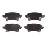 Dynamic Friction 2020-2025 Jeep Wrangler Rear Ultimate Duty Performance Brake Pads - Image 2