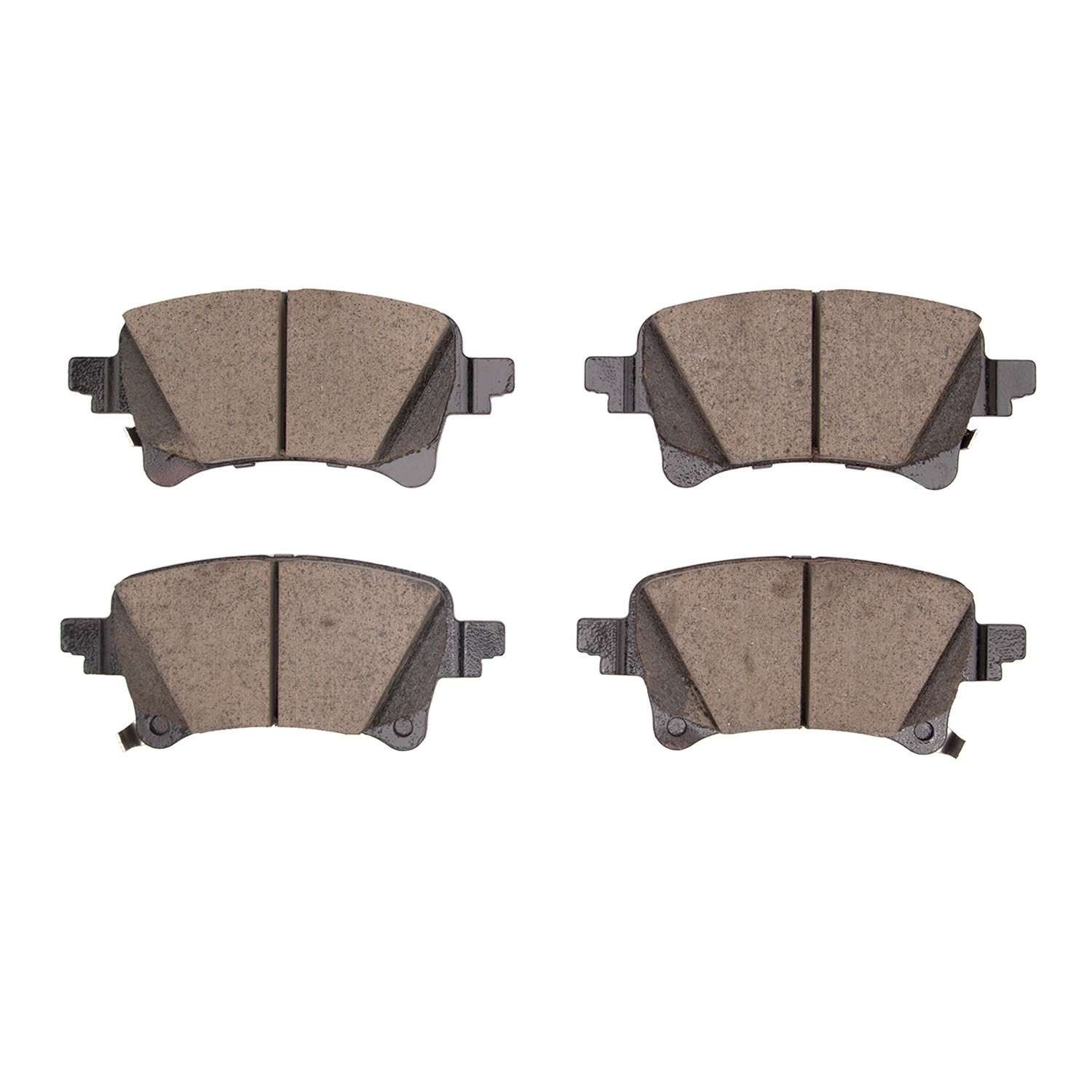 DF_1400223300_Fro.jpg Dynamic Friction 2020-2025 Jeep Wrangler Rear Ultimate Duty Performance Brake Pads - Image 1