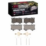 Dynamic Friction 2022-2025 Lexus GX550 Front Ultimate Duty Performance Brake Pads and Hardware Kit