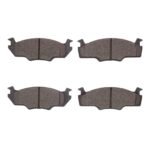 Dynamic Friction 1980-1984 Volkswagen Jetta Sedan/Rabbit (Excl Convertible & Pickup) Front 5000 Adv Semi-Met Pads