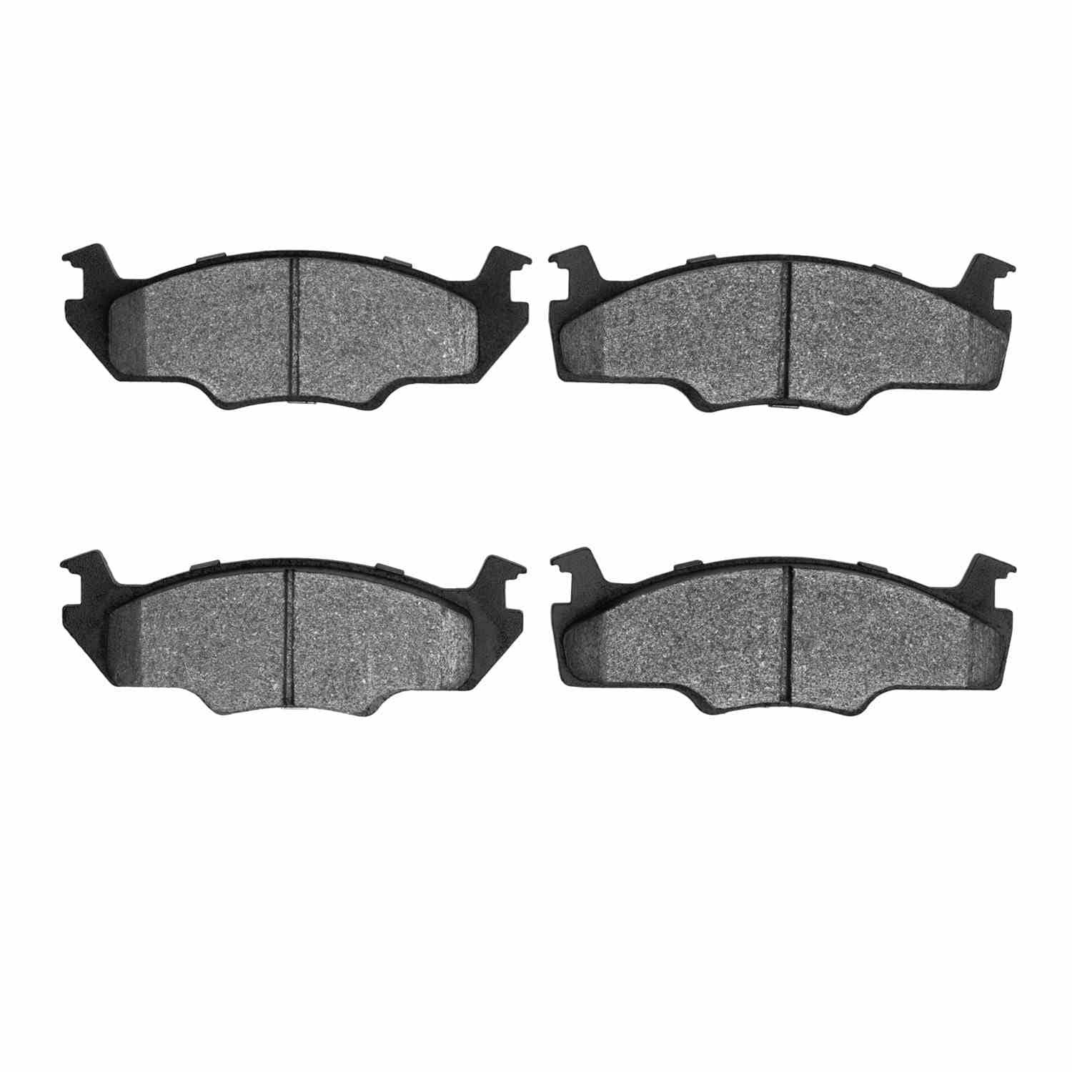 DF_1551020600_Fro.jpg Dynamic Friction 1980-1984 Volkswagen Rabbit/SCIROCCO Front 5000 Advanced Semi Metallic Brake Pads - Image 1
