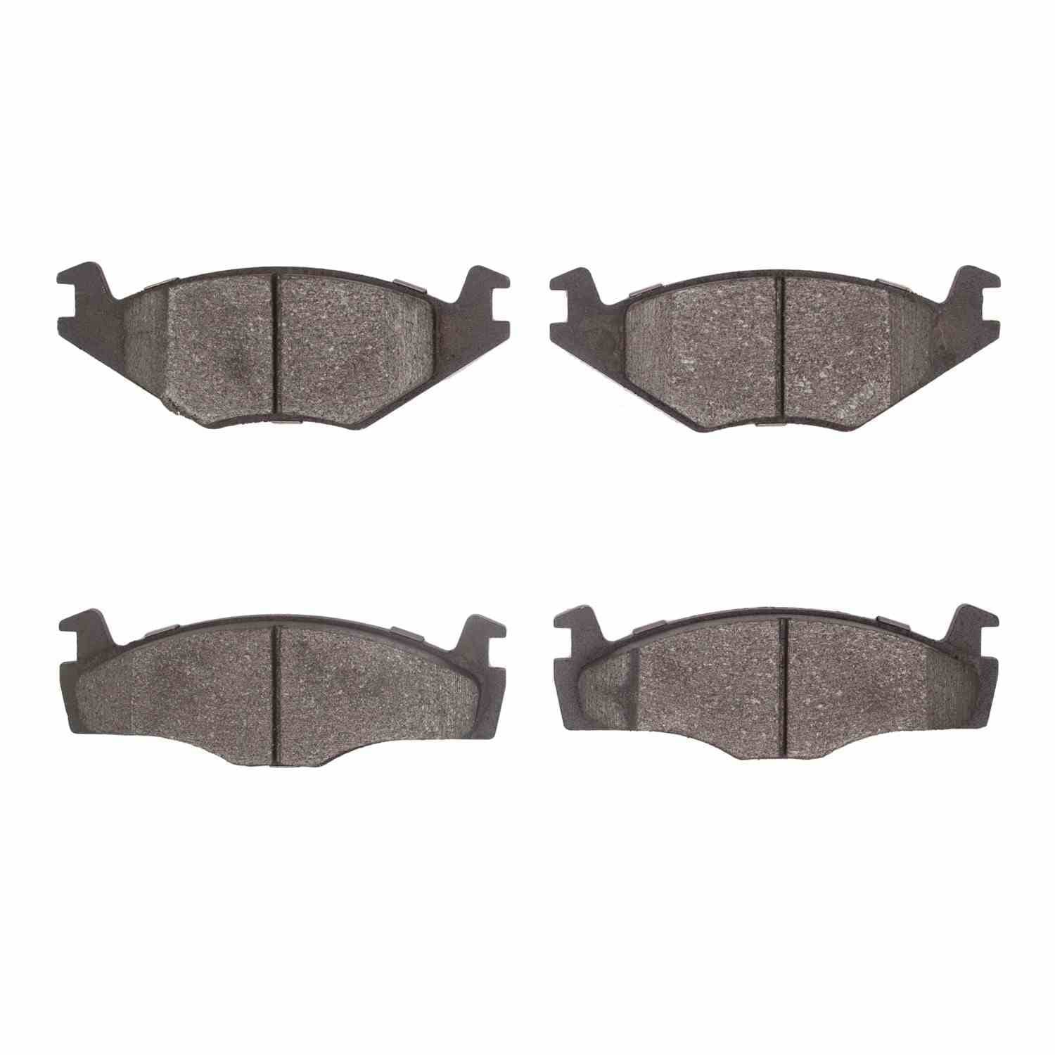 DF_1551028000_Fro.jpg Dynamic Friction 1984-2005 Volkswagen Jetta Sedan Front 5000 Advanced Semi Metallic Brake Pads - Image 1