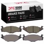 Dynamic Friction 1984-2005 Volkswagen Derby (Mexico) Front 5000 Advanced Low Metallic Brake Pads - Image 4