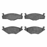 Dynamic Friction 1984-2005 Volkswagen Derby (Mexico) Front 5000 Advanced Low Metallic Brake Pads