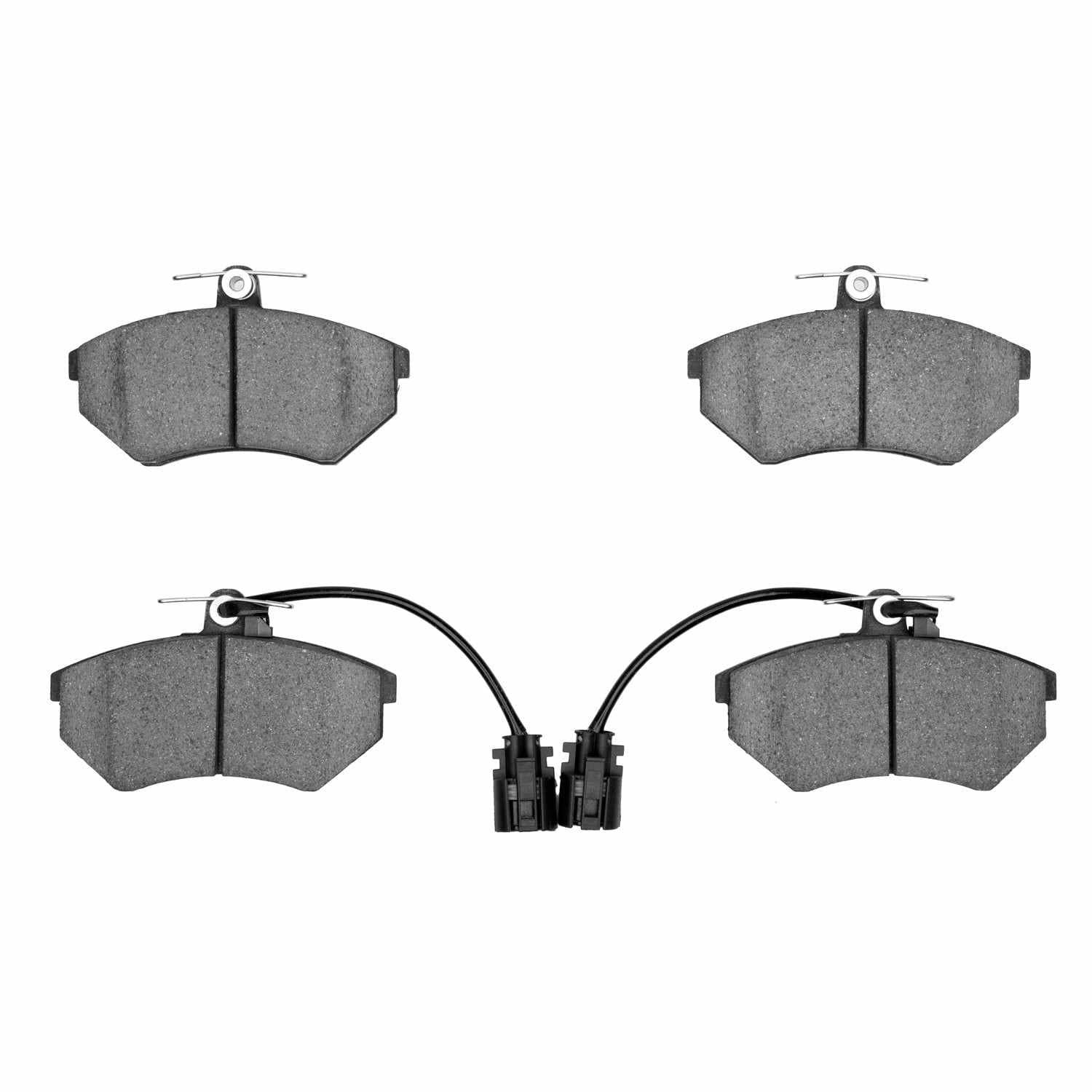 DF_1551068400_Fro.jpg Dynamic Friction 1994-1995 Volkswagen Golf Front 5000 Advanced Semi Metallic Brake Pads - Image 1