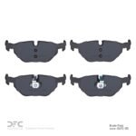 Dynamic Friction 1996-2010 BMW Z3 Rear 5000 Advanced Low Metallic Brake Pads - Image 2