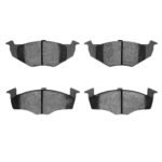 Dynamic Friction 1997-1998 Volkswagen Jetta Sedan/Golf Front 5000 Advanced Semi Metallic Brake Pads