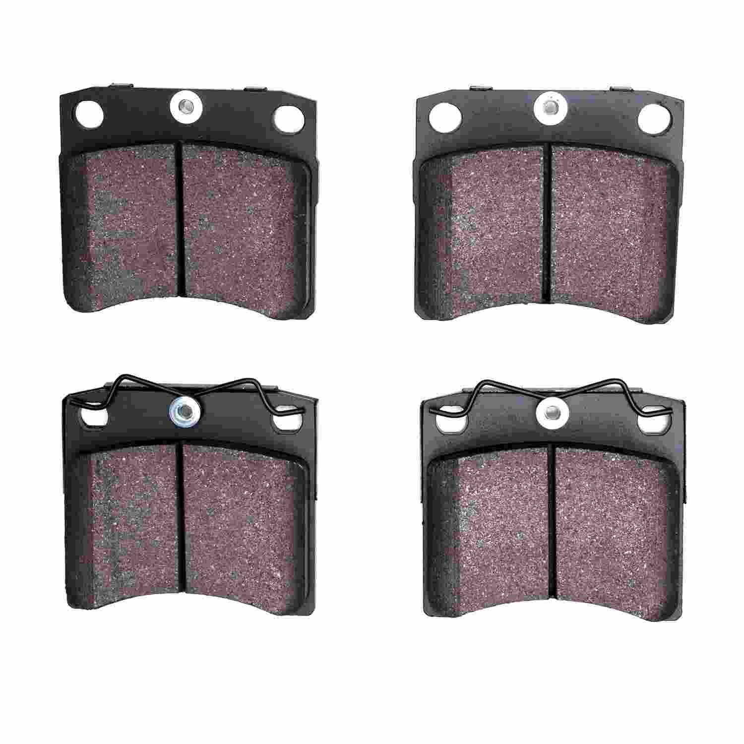 DF_1551070300_Fro.jpg Dynamic Friction 1992-1999 Volkswagen EuroVan Front 5000 Advanced Semi Metallic Brake Pads - Image 1