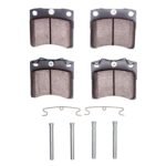 Dynamic Friction 1992-1999 Volkswagen EuroVan Front 5000 Advanced Semi Metallic Brake Pads and Hardware Kit