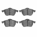 Dynamic Friction 1996-1999 Audi A4 (USA/Canada) Front 5000 Advanced Low Metallic Brake Pads