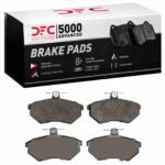 Dynamic Friction 1980-1997 Audi 90 Front 5000 Advanced Low Metallic Brake Pads - Image 4