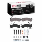 Dynamic Friction 2020-2025 Coachmen Mirada Rear 5000 Advanced Semi Metallic Brake Pads and Hardware Kit