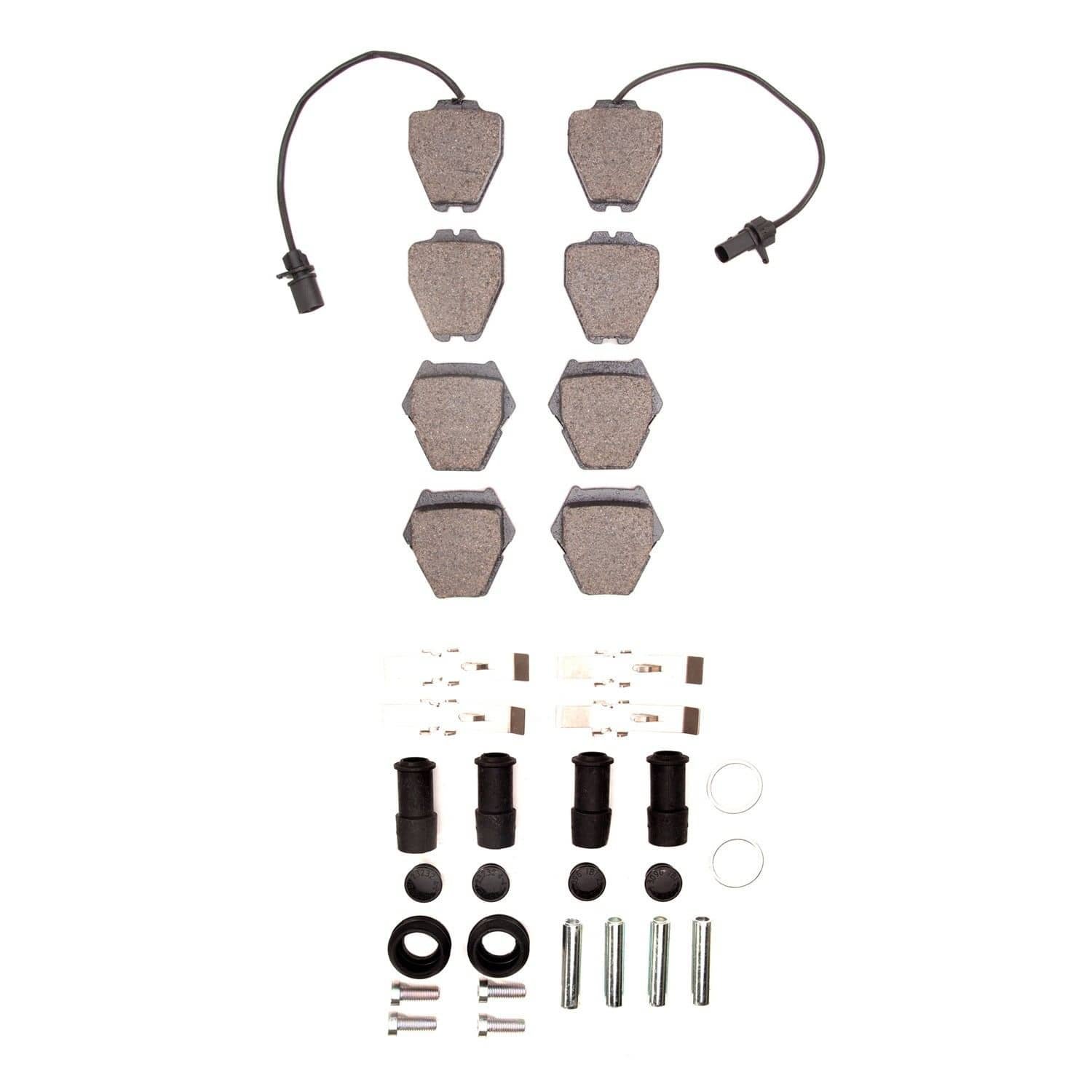 DF_1551083901_Fro.jpg Dynamic Friction 1999-2005 Audi S4 Front 5000 Advanced Low Metallic Brake Pads and Hardware Kit - Image 1