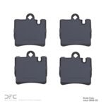 Dynamic Friction 2000-2003 Mercedes-Benz S500 Rear 5000 Advanced Low Metallic Brake Pads - Image 2