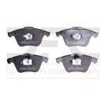 Dynamic Friction 2001-2005 Audi Allroad Front 5000 Advanced Low Metallic Brake Pads - Image 2