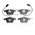 Dynamic Friction 2000-2009 Audi A4 (Mexico) Front 5000 Advanced Low Metallic Brake Pads - Image 2